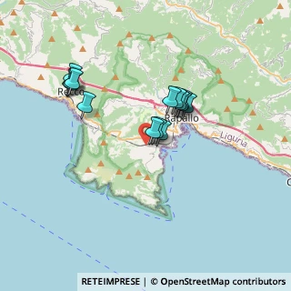 Mappa Via Garibotti Don, 16038 Santa Margherita Ligure GE, Italia (3.01714)