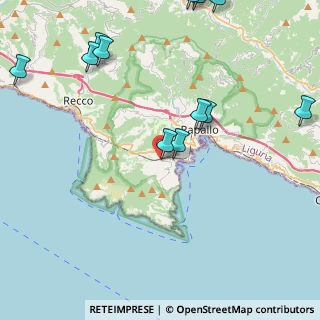 Mappa Via Garibotti Don, 16038 Santa Margherita Ligure GE, Italia (6.03429)
