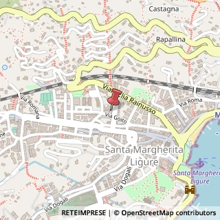 Mappa Via Cervetti Vignolo, 9, 16038 Santa Margherita Ligure, Genova (Liguria)