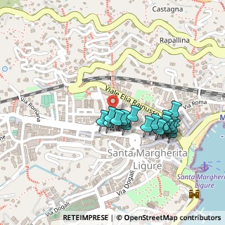 Mappa Via Cervetti Vignolo, 16038 Santa Margherita Ligure GE, Italia (0.192)