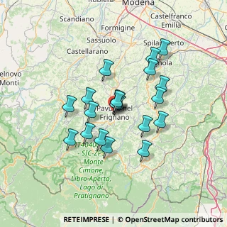 Mappa Via Don Monticelli, 41026 Pavullo Nel Frignano MO, Italia (11.3605)