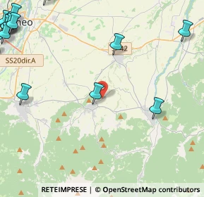 Mappa Via Molino Bioera, 12016 Peveragno CN, Italia (7.44)