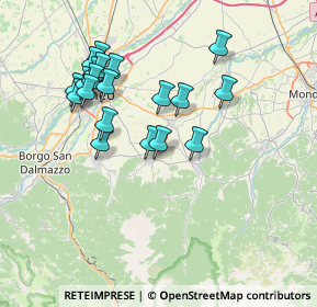 Mappa Via Molino Bioera, 12016 Peveragno CN, Italia (7.215)