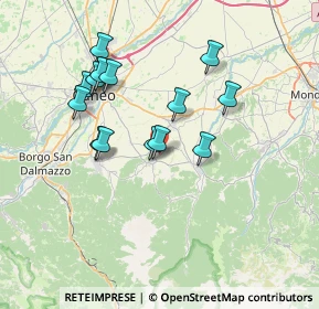 Mappa Via Molino Bioera, 12016 Peveragno CN, Italia (6.80533)