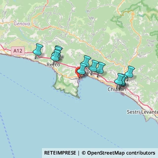 Mappa SP 227 di Portofino, 16038 Santa Margherita Ligure GE, Italia (6.435)