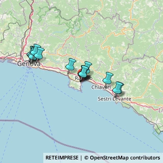 Mappa SP 227 di Portofino, 16038 Santa Margherita Ligure GE, Italia (13.92882)