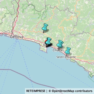 Mappa SP 227 di Portofino, 16038 Santa Margherita Ligure GE, Italia (5.25273)