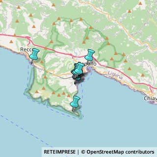 Mappa SP 227 di Portofino, 16038 Santa Margherita Ligure GE, Italia (1.41182)