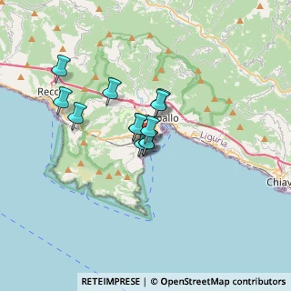 Mappa SP 227 di Portofino, 16038 Santa Margherita Ligure GE, Italia (2.26083)