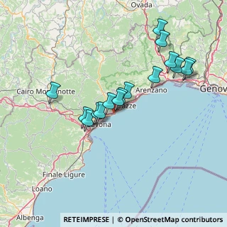 Mappa Via Pecorile, 17015 Celle ligure SV, Italia (13.48)