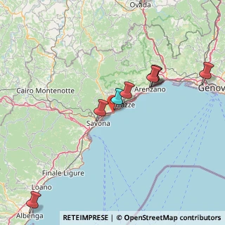 Mappa Via Pecorile, 17015 Celle ligure SV, Italia (23.02182)