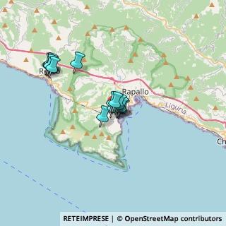 Mappa Via Goito, 16038 Santa Margherita Ligure GE, Italia (2.69286)