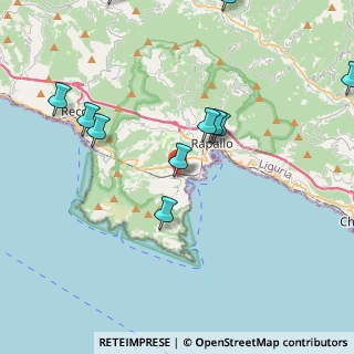 Mappa Via Goito, 16038 Santa Margherita Ligure GE, Italia (4.79455)