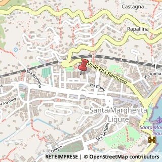 Mappa Via Generale Liuzzi, 16038 Santa Margherita Ligure, Genova (Liguria)
