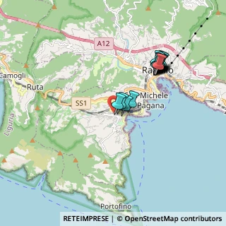Mappa Via Goito, 16038 Santa Margherita Ligure GE, Italia (1.7375)