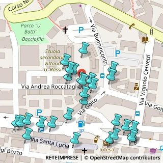 Mappa Via Andrea Roccatagliata, 16038 Santa Margherita Ligure GE, Italia (0.05517)