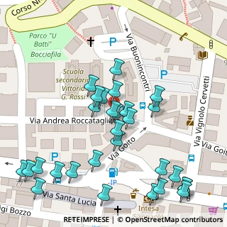 Mappa Via Andrea Roccatagliata, 16038 Santa Margherita Ligure GE, Italia (0.05172)