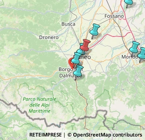 Mappa Via Po, 12011 Borgo San Dalmazzo CN, Italia (23.865)