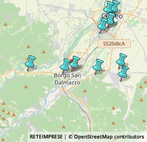 Mappa Via Po, 12011 Borgo San Dalmazzo CN, Italia (4.47455)