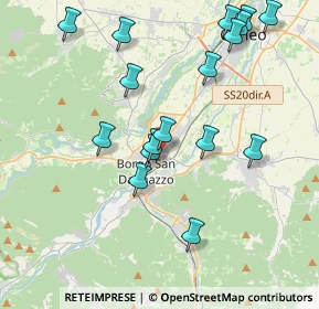 Mappa Via Po, 12011 Borgo San Dalmazzo CN, Italia (4.29588)