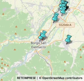 Mappa Via Po, 12011 Borgo San Dalmazzo CN, Italia (5.619)