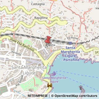Mappa Via Roma, 37, 16038 Santa Margherita Ligure, Genova (Liguria)