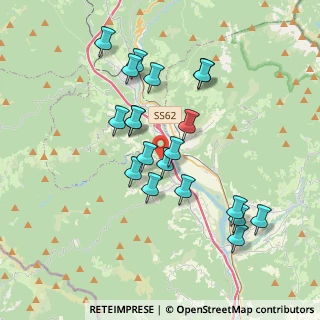 Mappa Via Ponte Teglia, 54026 Mulazzo MS, Italia (3.557)