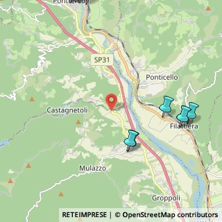 Mappa Via Ponte Teglia, 54026 Mulazzo MS, Italia (3.9115)