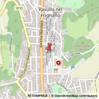 Mappa Via Giardini,  173, 41026 Pavullo nel Frignano, Modena (Emilia Romagna)