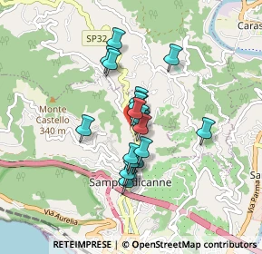 Mappa Via Privata XXV Aprile, 16040 Leivi GE, Italia (0.6095)