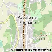 Mapa Pavullo nel Frignano