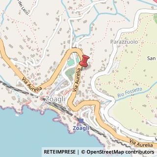 Mappa Via cerisola per semorile 5, 16030 Zoagli, Genova (Liguria)