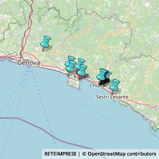Mappa Via Fiume, 16038 Santa Margherita Ligure GE, Italia (8.99286)