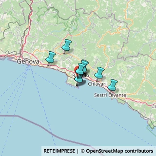 Mappa Via Fiume, 16038 Santa Margherita Ligure GE, Italia (6.07455)