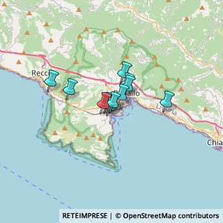 Mappa Via Fiume, 16038 Santa Margherita Ligure GE, Italia (1.93)