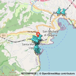 Mappa Via Fiume, 16038 Santa Margherita Ligure GE, Italia (0.72857)