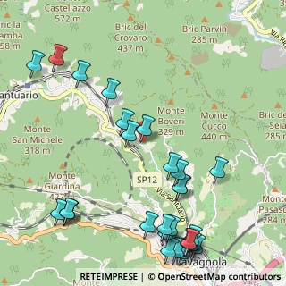 Mappa Via Marmorassi, 17100 Savona SV, Italia (1.42464)