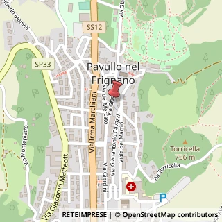 Mappa Via Giardini,  61, 41026 Pavullo nel Frignano, Modena (Emilia Romagna)