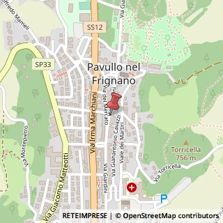 Mappa Via Giardini, 23, 41026 Pavullo nel Frignano, Modena (Emilia Romagna)