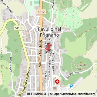 Mappa Via Giardini, 95, 41026 Pavullo nel Frignano, Modena (Emilia Romagna)
