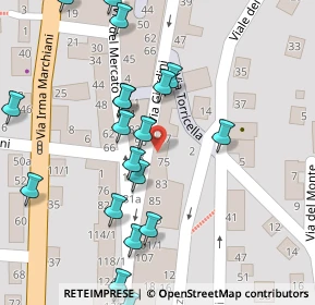 Mappa Via del Mercato, 41026 Pavullo Nel Frignano MO, Italia (0.0765)