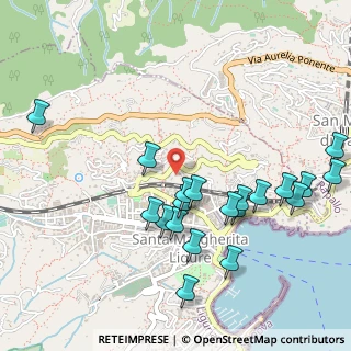 Mappa Via Privata Soetti, 16038 Santa Margherita Ligure GE, Italia (0.564)