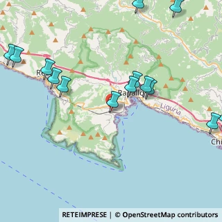 Mappa Via Privata Soetti, 16038 Santa Margherita Ligure GE, Italia (5.37857)