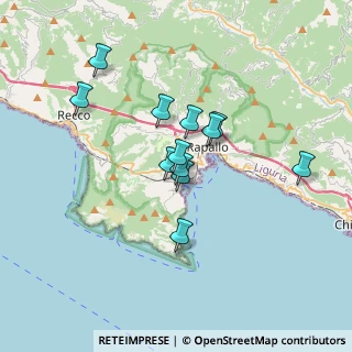 Mappa Via Privata Soetti, 16038 Santa Margherita Ligure GE, Italia (2.73917)