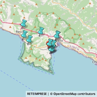 Mappa Via Privata Soetti, 16038 Santa Margherita Ligure GE, Italia (2.07417)
