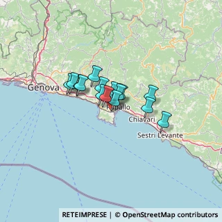 Mappa Via dei Gelsomini, 16038 Santa Margherita Ligure GE, Italia (8.04733)