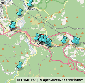 Mappa Via Montenotte, 17041 Altare SV, Italia (1.749)