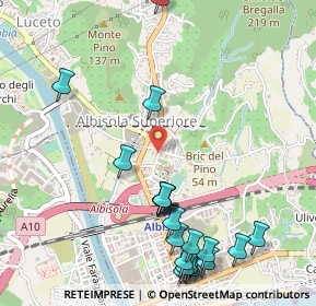 Mappa Via Vittorio Veneto, 17011 Albisola Superiore SV, Italia (0.655)