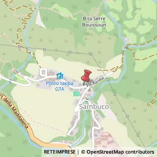 Mappa Via Umberto I, 69, 12010 Sambuco, Cuneo (Piemonte)