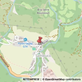 Mappa Via Umberto I, 61, 12010 Sambuco CN, Italia, 12010 Sambuco, Cuneo (Piemonte)